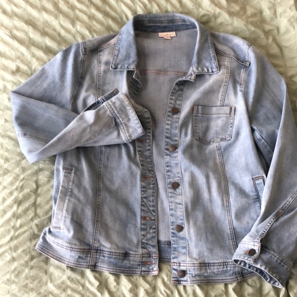 J. Jill Jean Jacket - Picture 1 of 3